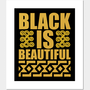 Black Is Beautiful Black Pride Gift Posters and Art